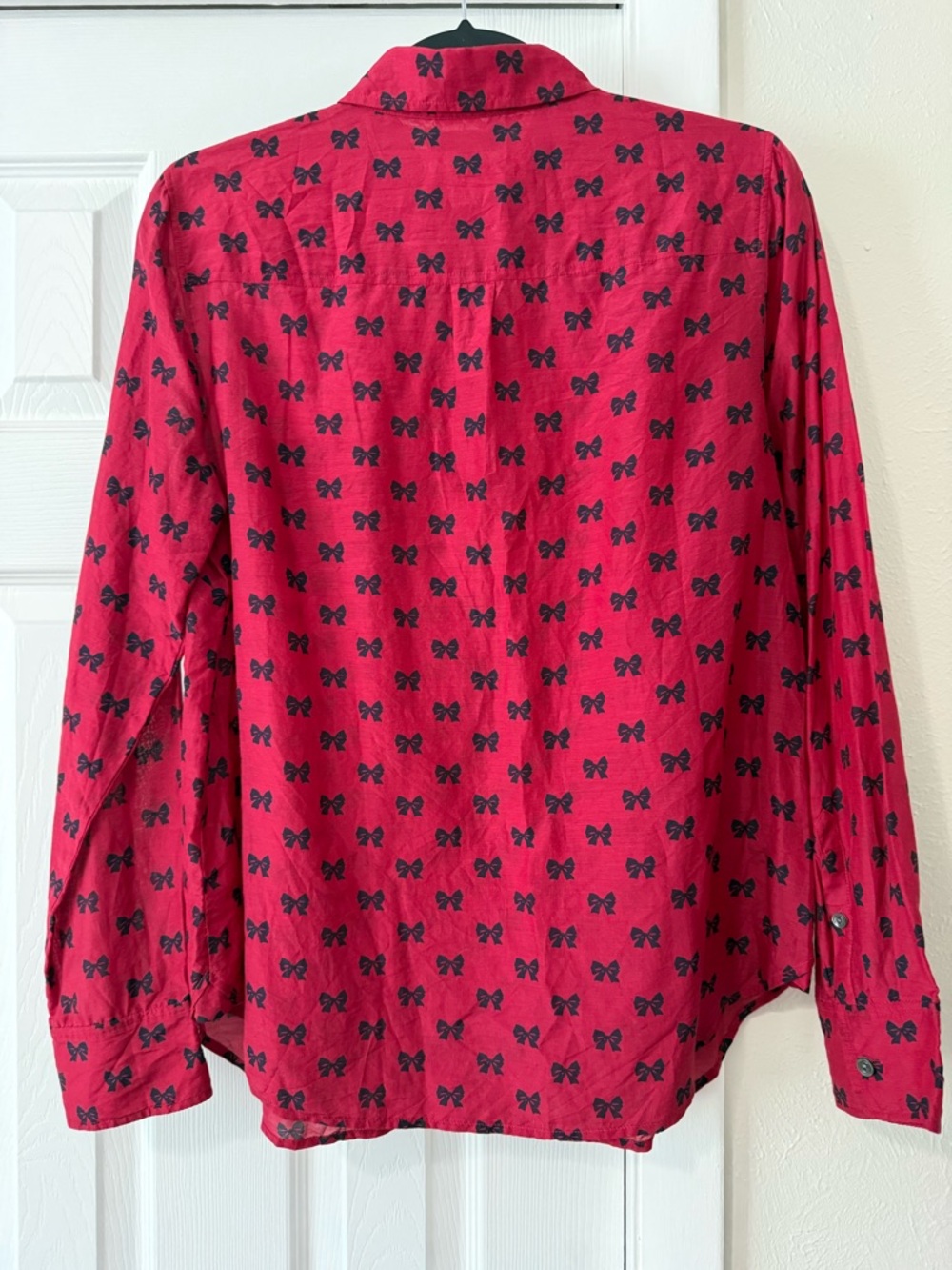 J.Crew Boy Popover in Bows size 10 - Picture 5 of 7